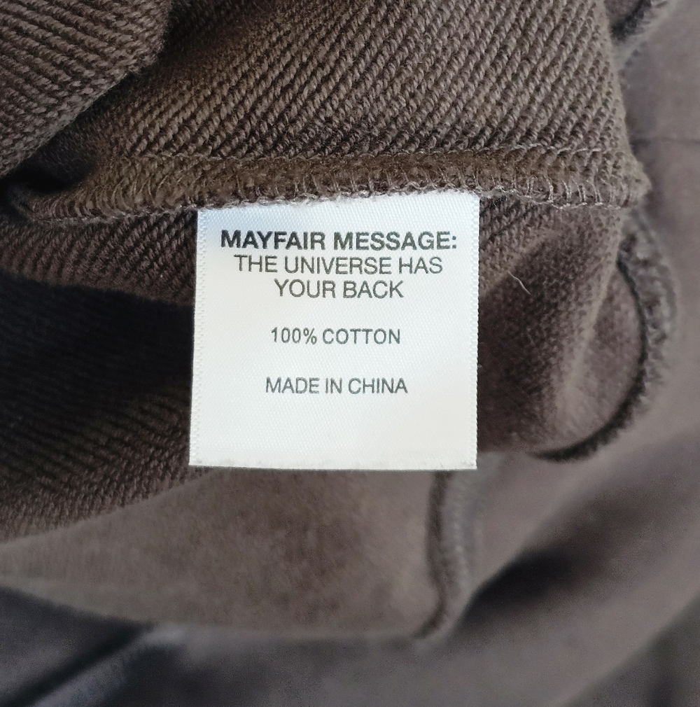 The Mayfair Group Empathy Always Crewneck Sweatshirt - Grey And Blue - Picture 5 of 5